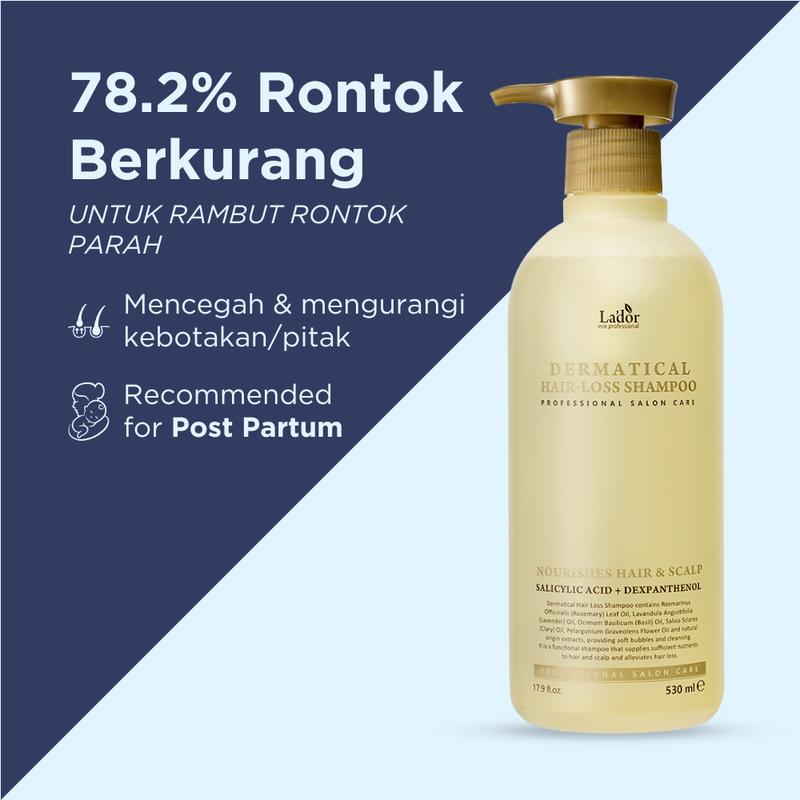 Lador Dermatical Hair Loss Shampoo 530mL 1
