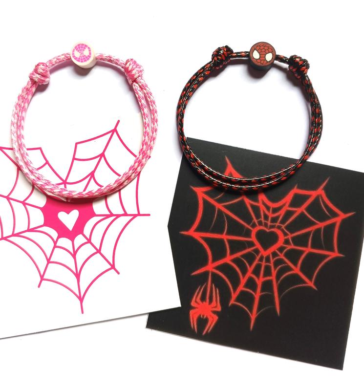 Gelang Couple Spiderman Miles & Gwen (polymer) - Gwen 1