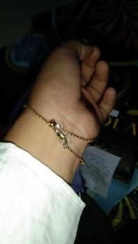 Product Review of THIQLA - Gelang Serut Wanita FASL - Gelang Kecil Tipis Mirip Gelang Emas Model 2025 - Gelang Aurel Mirip Gelang Titanium Wanita Anti Karat from y**2 2