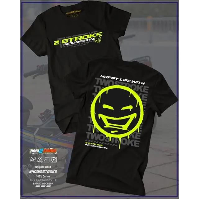 KAOS 2 STROKE | KAOS MEKANIK AMATIR | KAOS RACING ORIGINAL | BAJU RACING ORIGINAL | KAOS RACING FULL SPONSOR 6