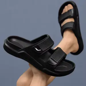 Sandal Pria Gemoy Beli lokalsandal harian kasual dan sandal sopanselop sendal karet sopan 35-44