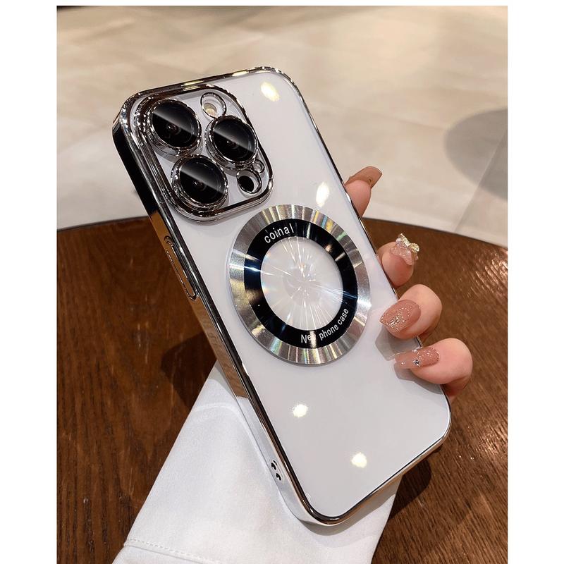 Product Introduction of High quality phone case with magnetic wireless charging for Iphone 16 15 14 13 12 11 Pro Max 3