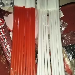 Bendera Tongkat Tangkai Plastik Merah Putih dengan Pluit 1 Pak 20 Pcs Indonesi Palestina