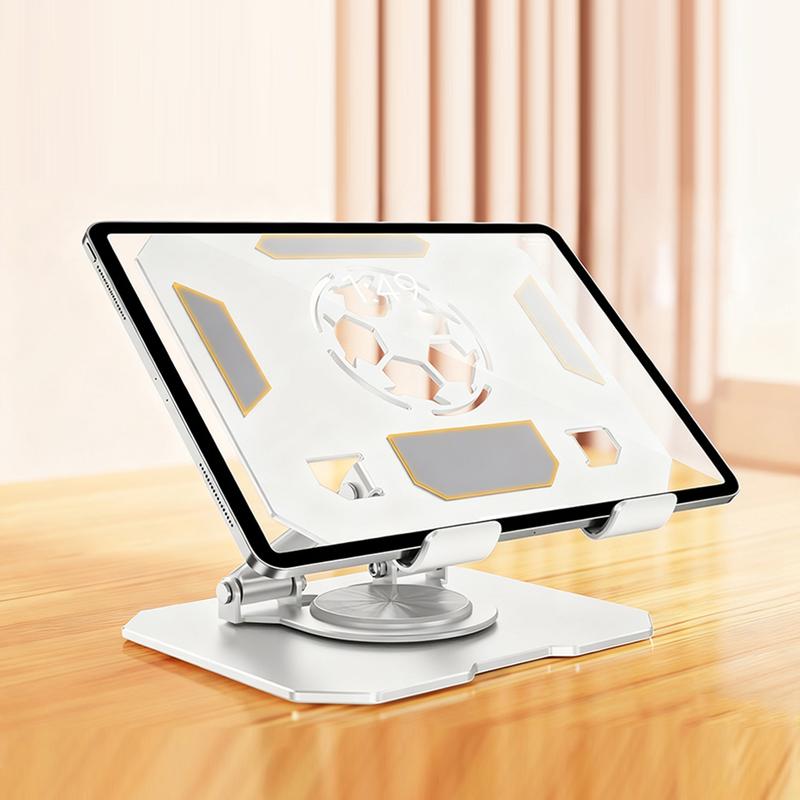 Giá Đỡ Máy Tính Bảng Chủ Đề World Cup Cho Bàn, Giá Đỡ Máy Tính Bảng Xoay 360° Điều Chỉnh Được, Giá Đỡ Máy Tính Bảng Bằng Kim Loại Gập Được Cho iPad Pro, Air, Mini/Samsung Galaxy Tabs (4-13 inch)