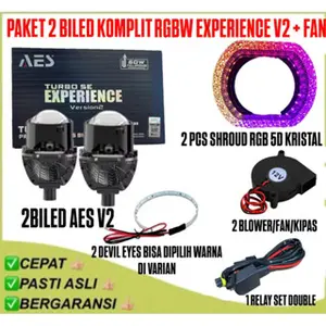 [VERSI 2 60W] PAKET PNP Biled Bullaes Turbo SE EXPERIENCE VERSI 2 2.5 Inch WST GEN 3 LOW 60w HIGH 70W TIR TECHNOLOGY