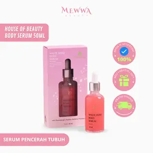 Mewwa Beauty - HOUSE OF BEAUTY White Dose Body Serum 50ml - Serum Pencerah Tubuh Original BPOM