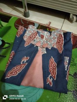 Product Review of Blouse Mega Mendung - Baju Batik Wanita Kerja Blouse Motif Mega Mendung Warna soft from i**9 0