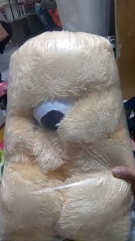 Product Review of boneka teddy bear syal telapak 75cm from q**k b**s 0