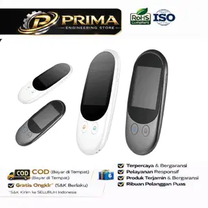SAA - Golden F1 Mini Fluentalk translator alat penerjamah bahasa Portable Smart Translator - Alat Penerjemah Hingga 138 Bahasa.