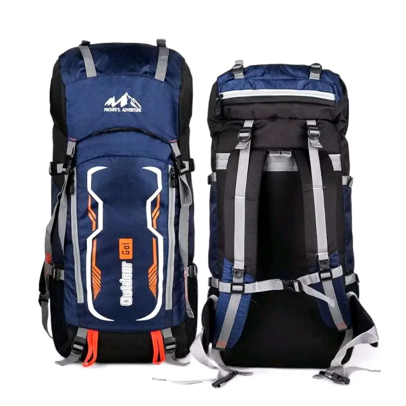 Tas Ransel Gunung Pria Tas keril Carrier Kapsitas 60L Backpack Hiking Camping Travelling Outdoor 4