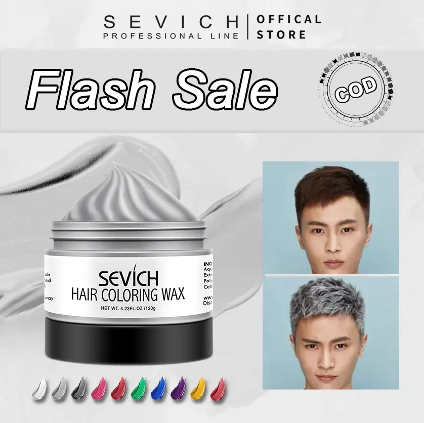 SEVICH Temporary Hair Color Wax Instant Washable Hair Dye 120g