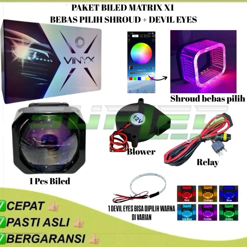 Paket Shroud 5D RGBW