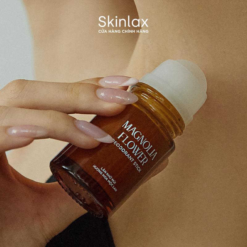 Serum Hỗ Trợ Khử Mùi Hôi Nách, Ngăn Tiết Mồ Hôi, Giảm Thâm Nách Hương Nước Hoa Dạng Lăn SKINLAX 30ml