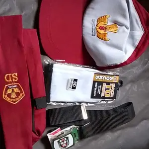 PAKET HEMAT TOPI DASI SABUK KAOS KAKI SD MURAH/EKONOMIS/LENGKAP