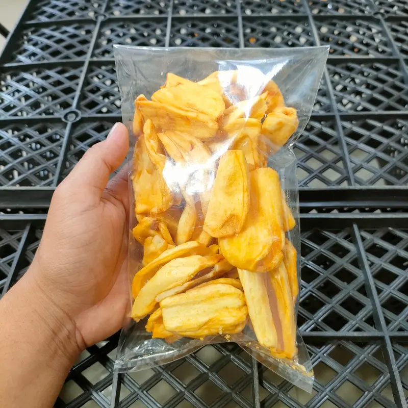 KERIPIK BUAH NANGKA SUPER PREMIUM JUMBO 250 GRAM KERIPIK NANGKA APEL SALAK BUAH KERING SNACK VIRAL JAJANAN ENAK JAJANAN LEBARAN KUE LEBARAN 3