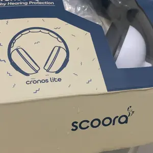 SCOORA Cronos Lite Baby Earmuff - White