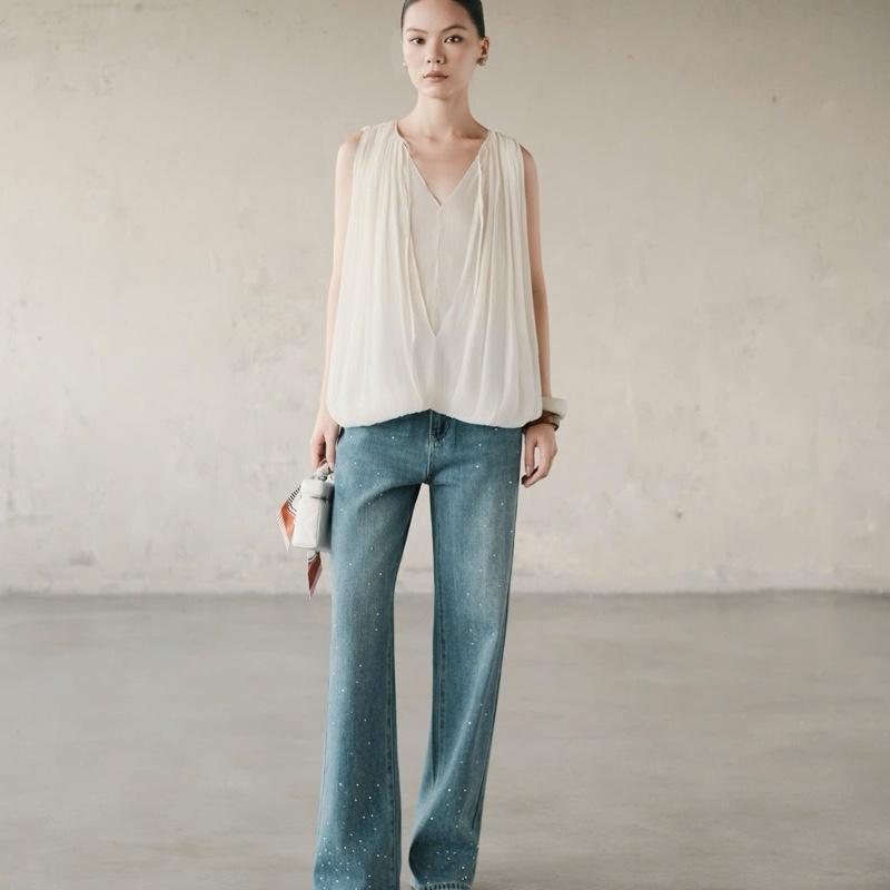 RUBIES Quần Dài Nữ Pearly Jeans