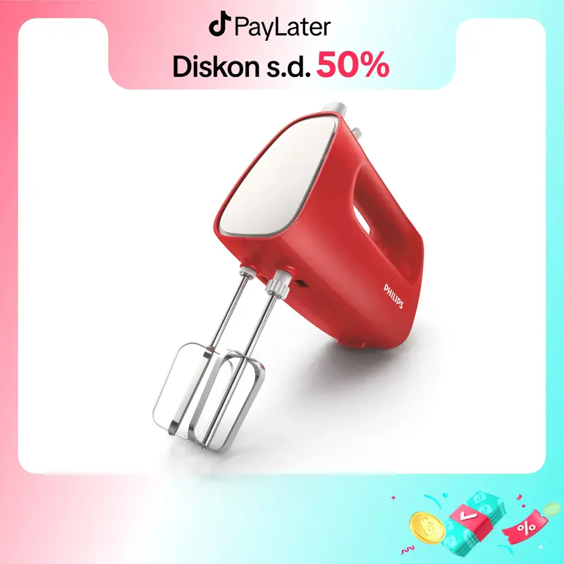 Philips Mixer (Hand Mixer ) - HR1552 - 170 Watt , Mixer Philips Chopper Mixer 0