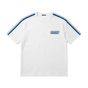 BANDUNG FOOTBALL X 62FIRM T_SHIRT The Game / The Culture / White & Black