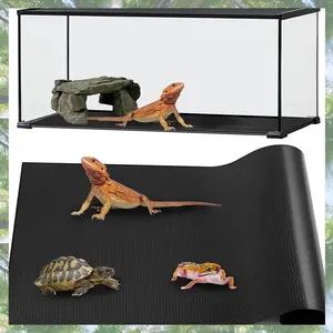 Premium-Reptile Mat,Reptile Terrarium Substrate Liner For Leopard Gecko, Lizard,Snake,Tortoise,Reptile Flooring