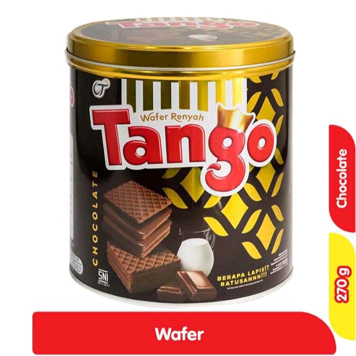 TANGO WAFER ALL VARIANT KEMASAN 270g Makanan Toples jajan kaleng kukis kuekalengan murah parcelle baran Jajanan Biskuit tengo 1