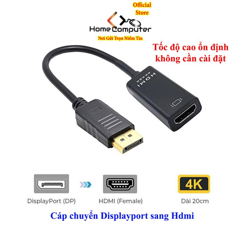 Cáp Chuyển Displayport sang Cổng HDMI, tốc độ cao, sắc nét Phụ Kiện