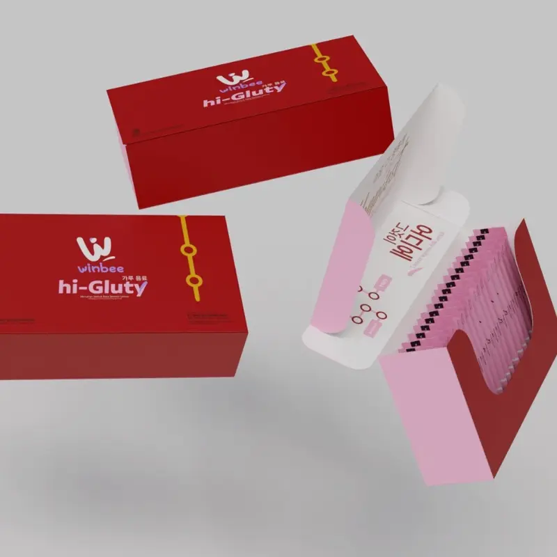 winbee hi-Gluty DRINK RASA STRAWBERRY 1