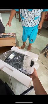Product Review of Mesin Donat Mesin Sarapan Mini Rumah Tangga 110v/ Mesin Donat/ Multifungsi Mesin Kue Anti Lengket Listrik Dua Sisi Donat 6 Lubang from S**i 2