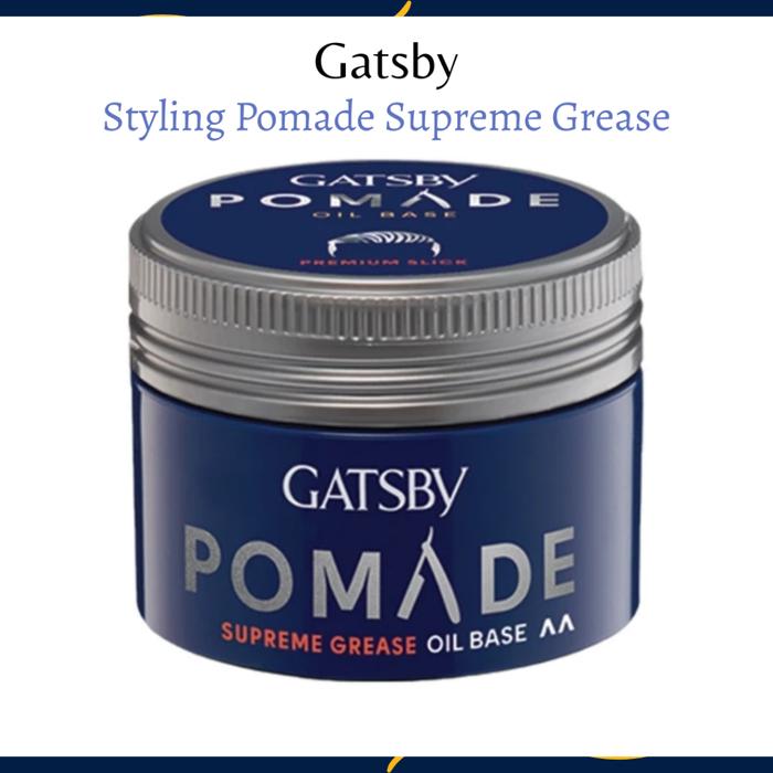 Gambar Gatsby Styling Pomade Supreme Grease 75g/Pomade Rambut - SupremeGrease Pomade dari Kios Branded_NEW Kota Administrasi Jakarta Barat Tokopedia