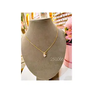 Nuri Bunga Kalung Dewasa Xuping Jewelry Model Elegan dan Tampilan Mewah