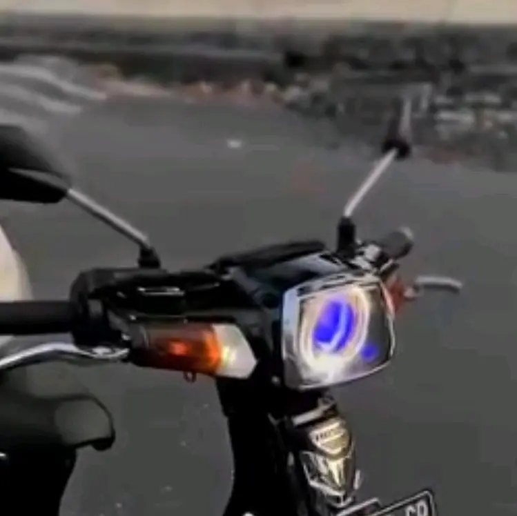 Mika lampu depan ASTREA PRIMA / star BENING tanpa garis READY STOK Motor 8