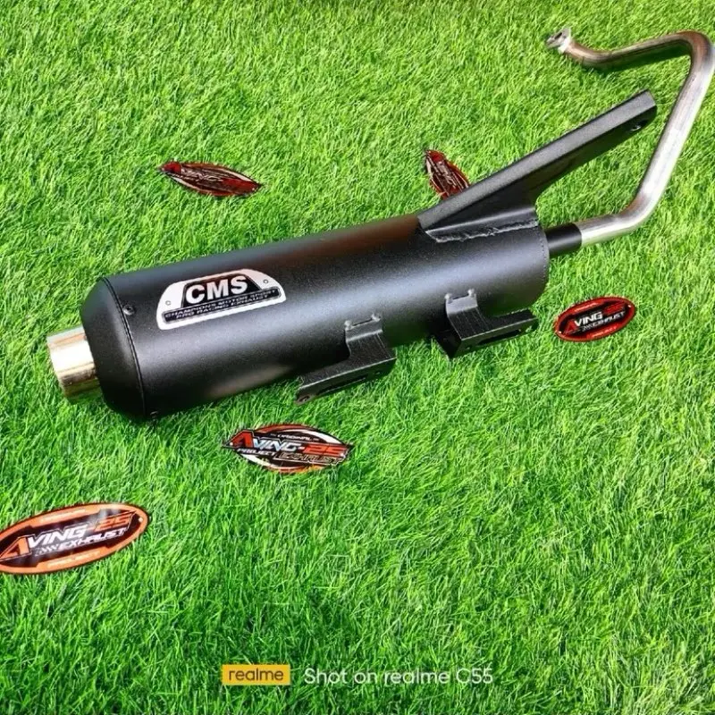 KNALPOT COPY CMS RACING BAS ADEM BEAT SCOOPY VARIO NMAX AEROX PCX MIO GENIO FAZIO FREEGO LEXI SPIN DLL Motorcycle Slincer 0