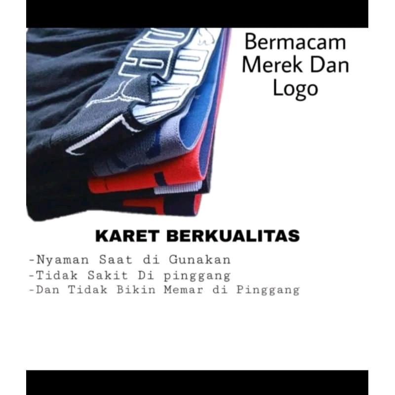 celana dalam pria boxer bahan katun nyaman kualitas premium Pendek Dewasa 3