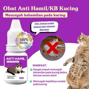 Obat Anti Hamil Kucing/Obat KB Kucing/Obat Untuk Mencegah Kehamilan Kucing
