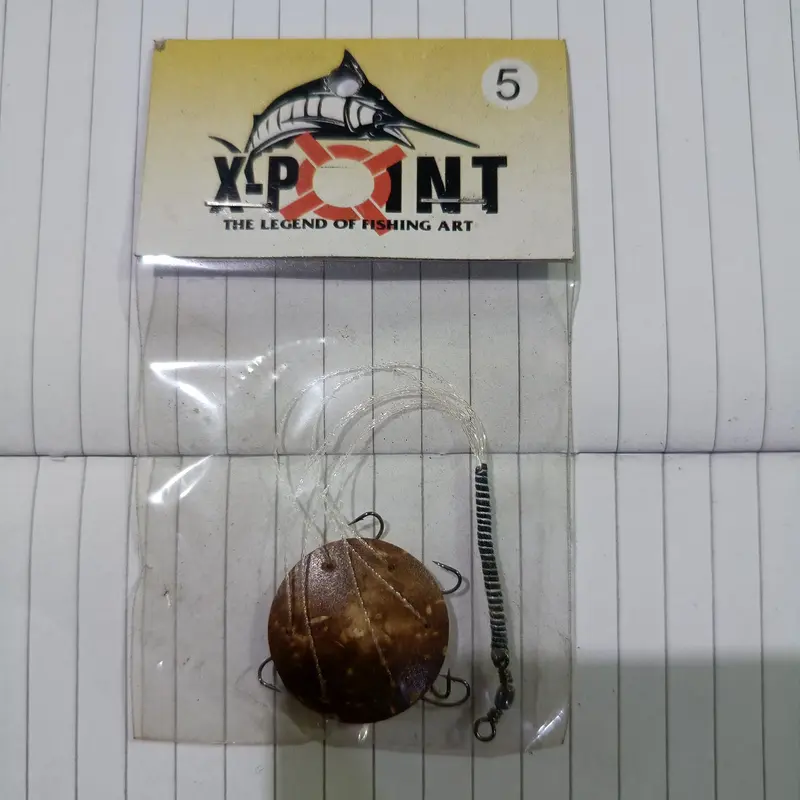 Rangkaian Pancing Ombyok Batok 6 Mata Kail 1