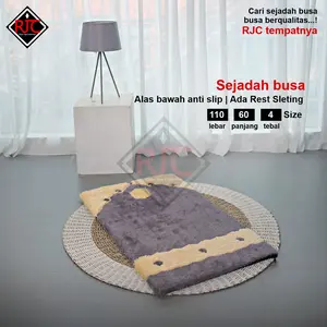 Sejadah busa tebal ukuran 110x65x4 cm Sajadah Lembut dan halus