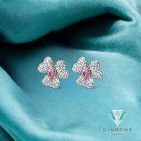 Gambar Diamond Flower Pink earring 18k-Diamond Jewelry dari Diamond Jewelry Kota Administrasi Jakarta Utara 4 Tokopedia