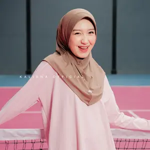 Shamira X Kalisha Khimar Instan Hijab Sporty Pet Jersey Size M