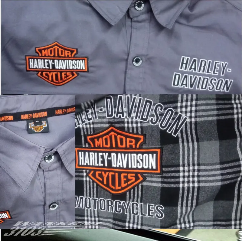 Kemeja Harley Davidson Hd Original Art1O45 Distro Casual Kancing 5