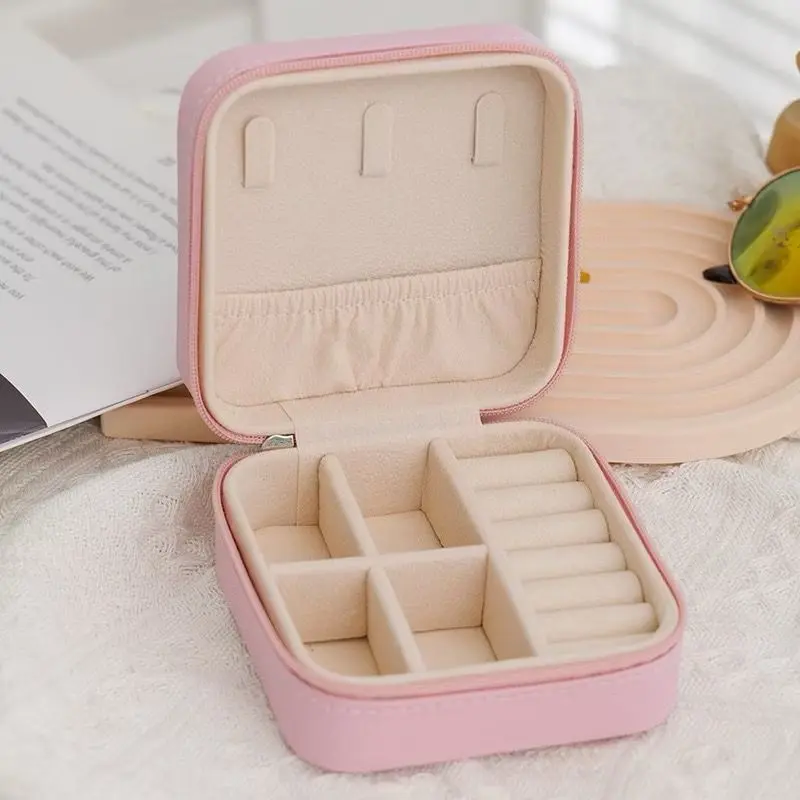 [ENJOY EYES BEAUTY] Kotak Perhiasan Mini Arcturian Jewelry Box - Tempat Penyimpanan Cincin Kalung Anting Travel SizePortabel 5