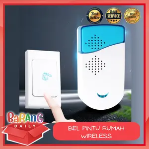 BEL RUMAH WIRELESS / DOOR BELL TANPA KABEL REMOTE