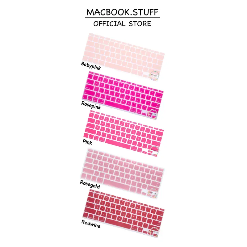 Keyboard Protector Compatible for Macbook Pro Air M1 M2 M3 M4 Basic Colour 3