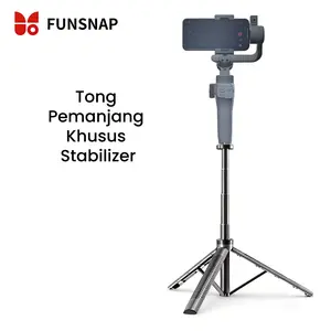 FUNSNAP EP08 Tripod Extender Stabilizer Aluminium | Panjang 252-775mm, Ringan & Anti Slip untuk Konten Kreator Deskripsi: