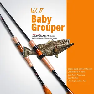 Joran SPINNING UL SWAN BABY GROUPER VOL II SOLID CARBON