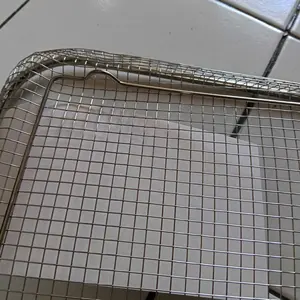 Keranjang Peniris stainles steel full tebal tahan karat / keranjang peniris minyak/ keranjang peniris gorengan / keranjang peniris makanan/ nampan peniris minyak stainless steel Kitchenware Set