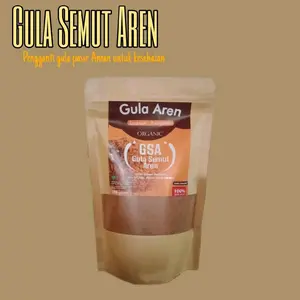 Gula semut asli dari gula aren/kaung 100gr Organik Gula Semut Aren GSA Bahan Bubuk Food Sugar