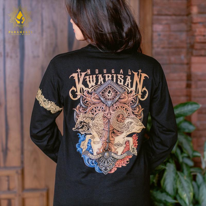 Paramesti Tshirts Kaos Jawa Ndugal Kwarisan Budaya Wayang Pria Pramesti Distro Cewek Cowok Manual Plastisol Cotton Combed 24s Terbaru Jumbo Estetik Kekinian Unik Viral Keren Bergaransi XXL Autentik Kata kata Filosofi Pitutur Otentik Original Terlaris 2