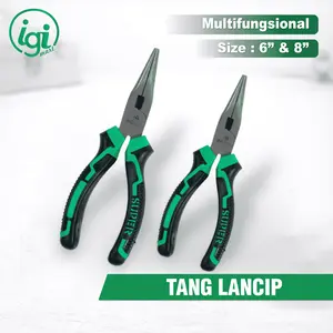 TANG KOMBINASI JEPIT LANCIP TANG CUCUT LONG NOSE PLIERS COMBINATION