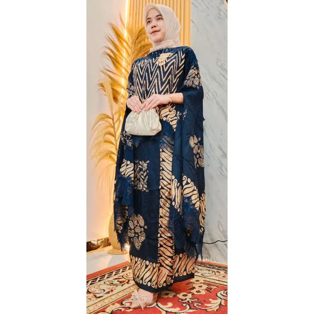 STelan Klelawar renda rok lipat  Premium VISCOSE SEMI SUTRA ATBM Batik
