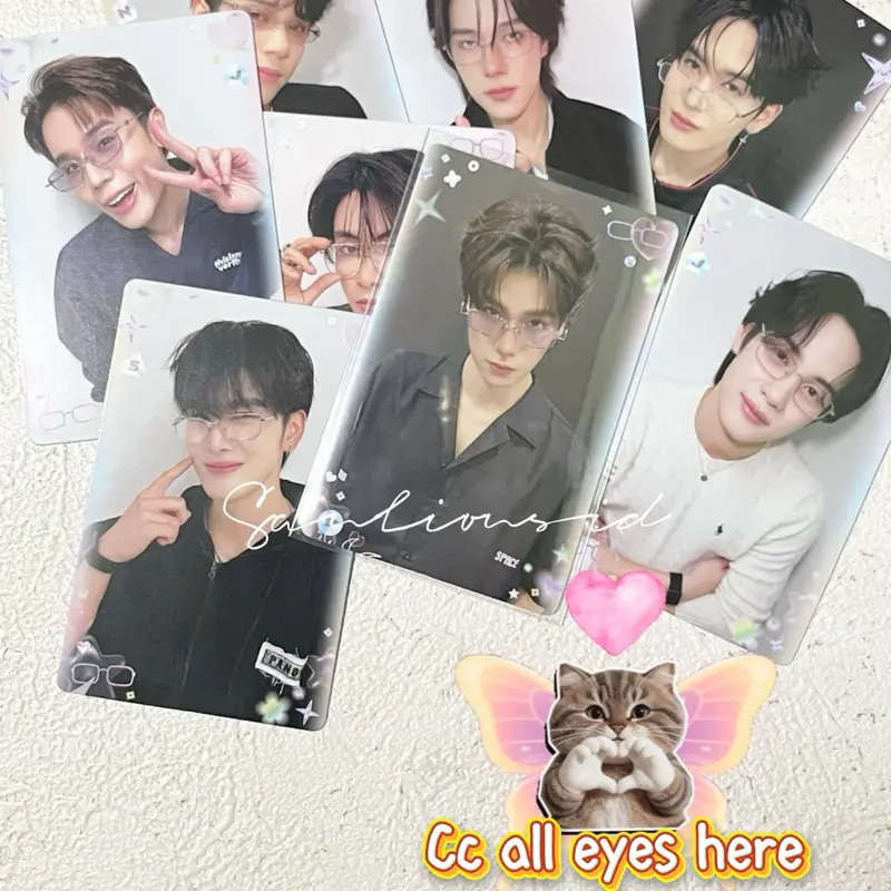 cc all eyes here official gmmtv photocard international novel festival 2026 gmmtv pondphuwin gemini fourth